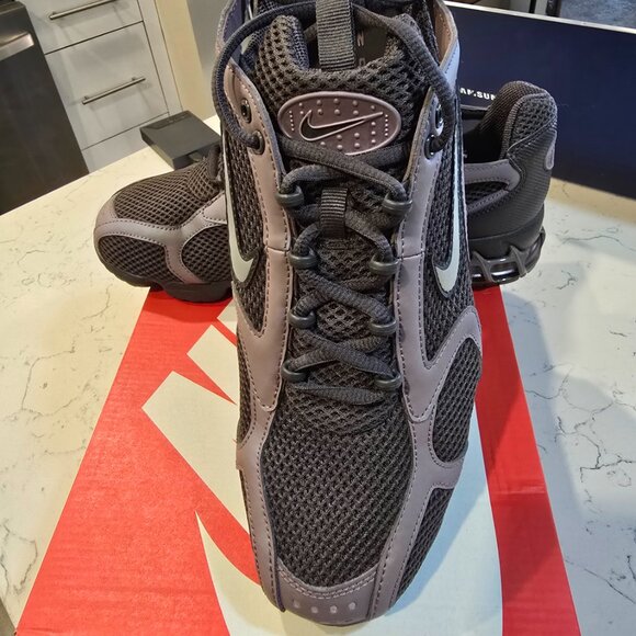 Nike Air Zoom Spiridon Cage 2 Medium Ash hv6929-299 Men's Size 10.5 Shoes NEW - Picture 2 of 16